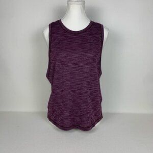Lululemon Purple Heather Sleeveless Tank Top - Stylish Activewear for Workouts